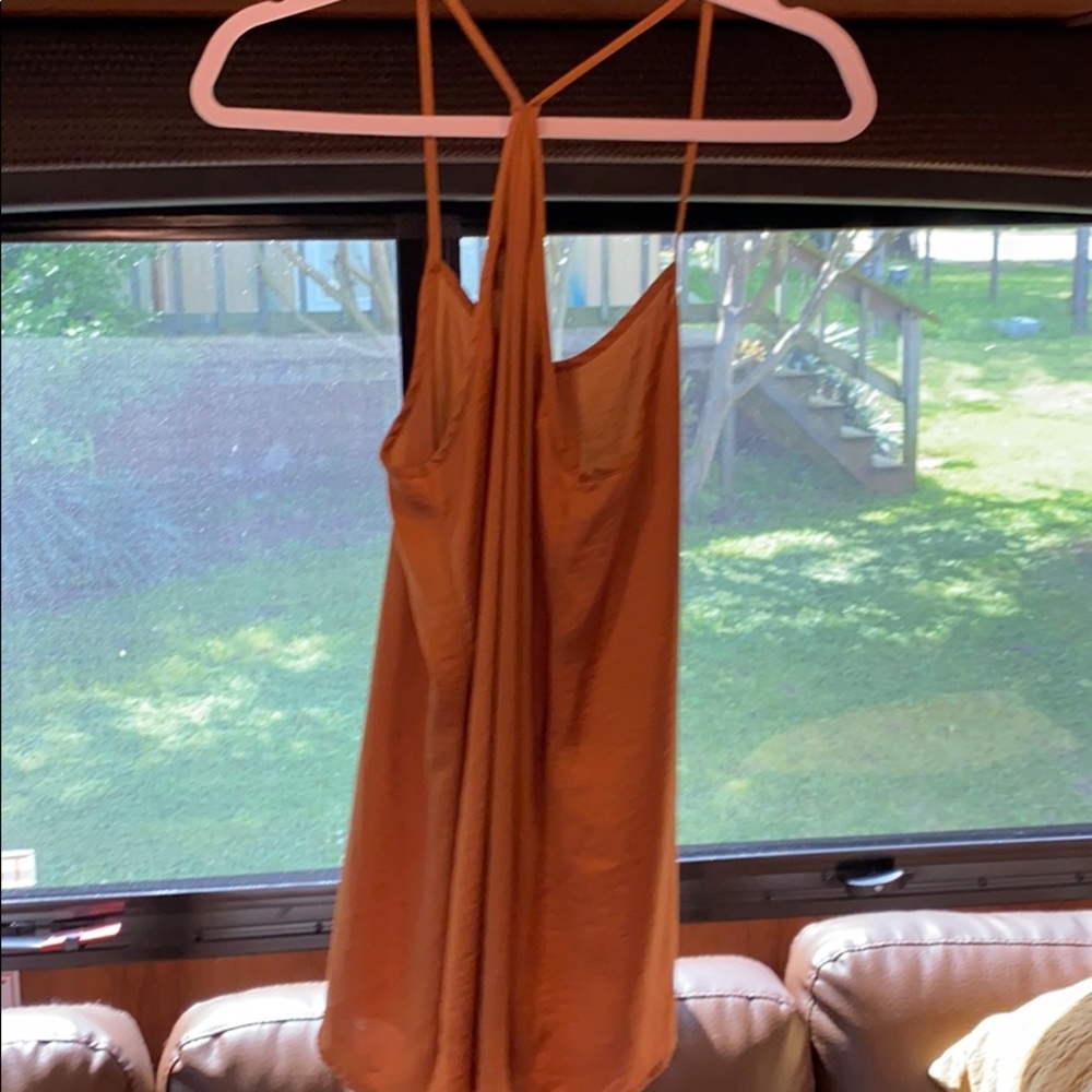 Burnt Orange/Tan Tank - Picture 3 of 3